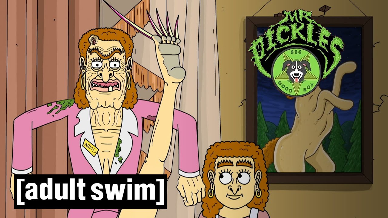 ⛧ got bored and did a twist on mister pickles lol. enjoy ⛧ : r/adultswim