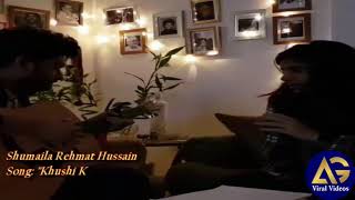 Amazing Talent of "Schumaila Rehmat Hussain" Sing a Song "Khushi k Pal" Soulful Voice-Viral video