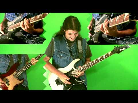 instrumental-"the-trooper"-w/-bass-solo-(iron-maiden)---guitar-and-bass-cover