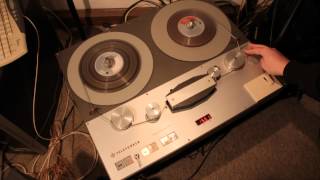 TELEFUNKEN magnetophon 15A (German video)