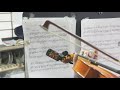モーリス クリップチューナーをヴァイオリンで使ってる♥MORRIS CT-3 Clip type tuner
