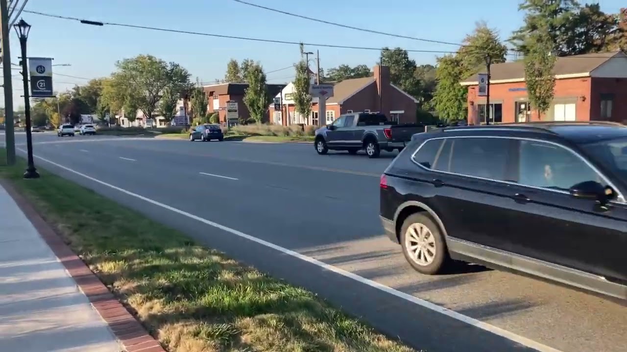 Walking on Silas Deane Highway to Sai