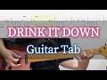 DRINK IT DOWN- L'Arc〜en〜Ciel / Guitar Tab