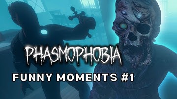 PHASMOPHOBIA FUNNY MOMENTS | New Update and Music box ft Ohmwrecker GaLm and Geeky