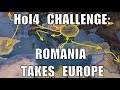 Hearts of Iron 4 Challenge: Romania annexes Europe and more