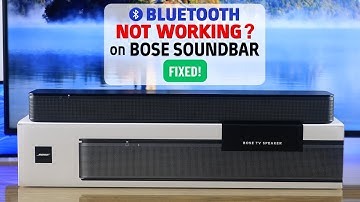 Bose TV Speaker: Bluetooth Not Working? - Fixed Soundbar!