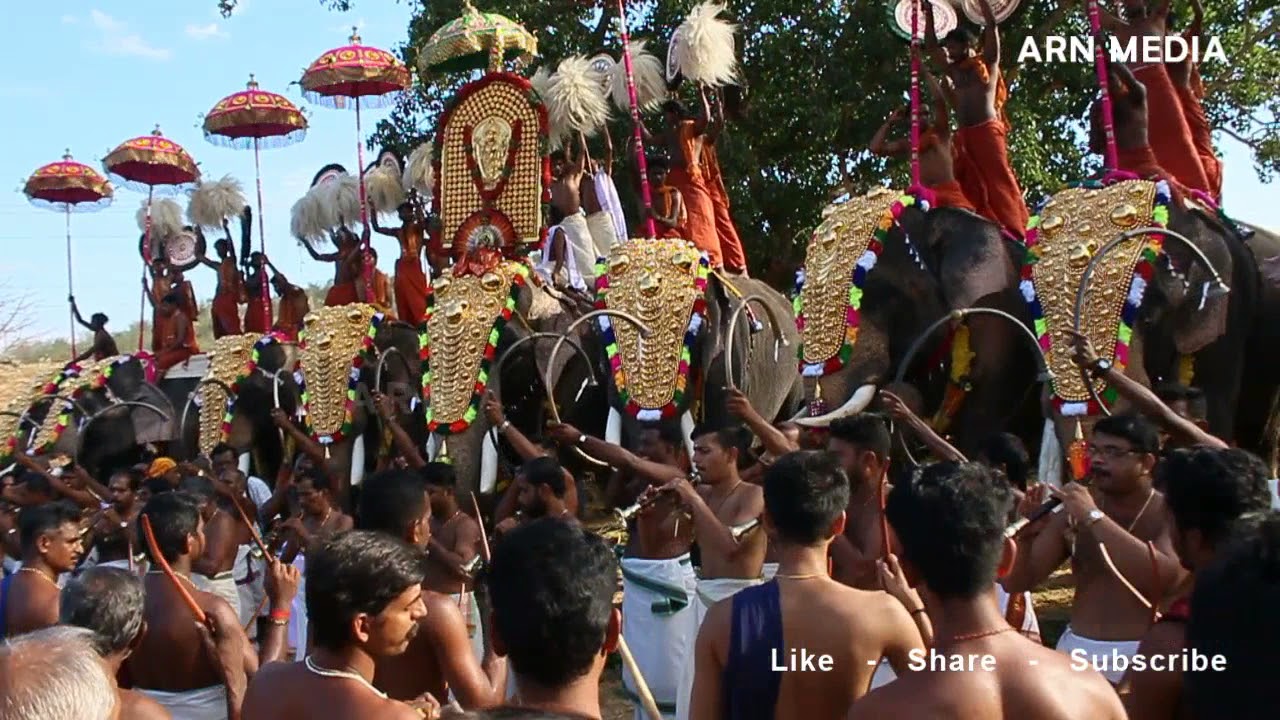 ഉത്രാളിക്കാവ് പൂരം Uthralikavu Pooram 2018 : Kizhakoot Aniyan Marar Pandi Melam