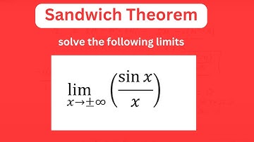 Sandwich theorem with solved example