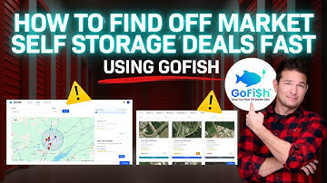 How to Find OFF Market Self Storage Deals FAST (USING GOFISH LEADS)