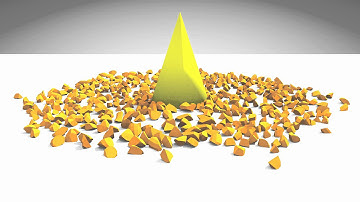 Blender 2.64 Cell Fracture Test #1