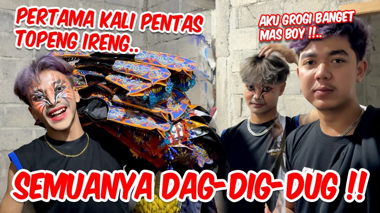 SEMUANYA IKUT GROGI !! Pentas perdana kali ini semoga lancar