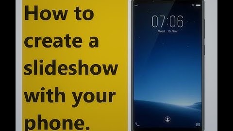 How to create a slideshow on Inshot and also add music to a video on Inshot