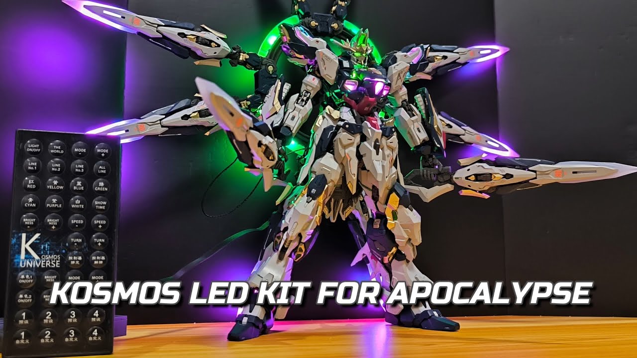 KOSMOS RGB LED KIT - VIENTIANE FUSION - APOCALYPSE - YouTube