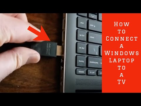 Video: Hvordan Sette Opp En Bærbar PC For å Koble Til En TV