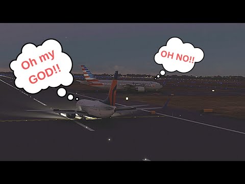Seconds from DISASTER | Two Jets nearly collide at New York, JFK