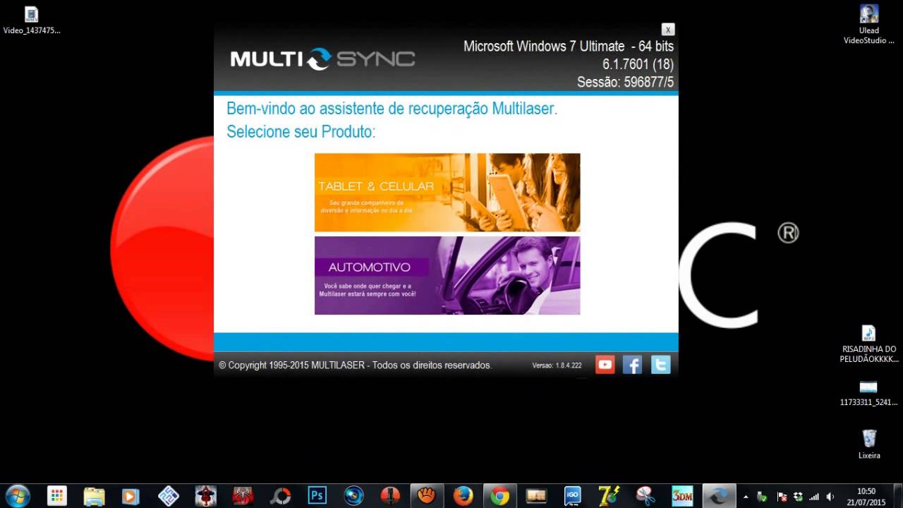 multilaser sygic