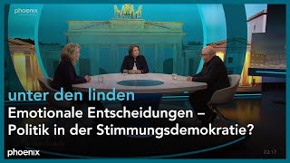 unter den linden: Emotionale Entscheidungen – Politik in der Stimmungsdemokratie?