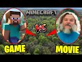DRONE CATCHES MINECRAFT MOVIE vs MINECRAFT GAME IN REAL LIFE! (REALITY VS TRAILER)