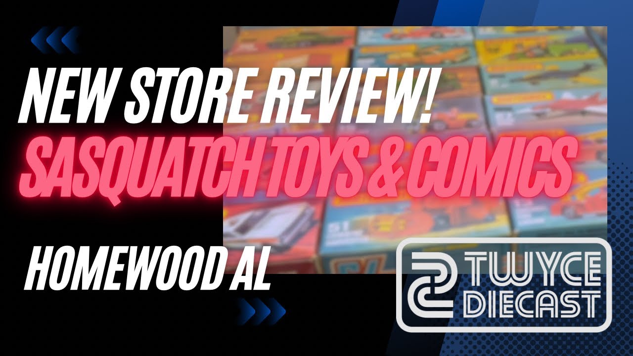 New Store Review! Sasquatch Toys & Comics (Homewood AL) YouTube