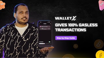 Enjoy 100% Gasless Transactions with WalletX!