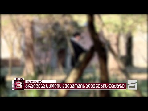 თერჯოლის ერთ-ერთ სოფლის საჯარო სკოლის პედაგოგს ადევნების ფაქტზე ბრალდება წარედგინა