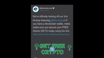 How to claim blockchain stacks airdrop