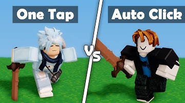 One Tap vs Autoclicker: Who Will Win? (Roblox Bedwars)