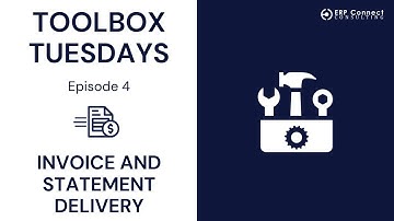 Toolbox Tuesday - Episode 4: Invoice and Statement Delivery for D365 Business Central