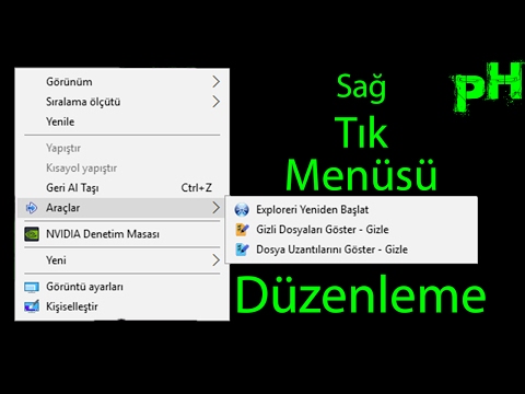 Windows Sağ Tık