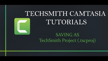 Saving your Project using Camtasia Video Editor | Camtasia 2020 Tutorials | WINDOWS 10