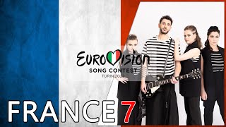 EUROVISION 2022 | France My Top 7