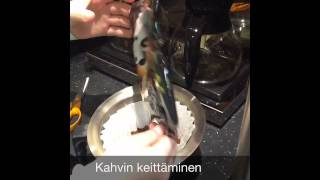 Kahvin keittäminen