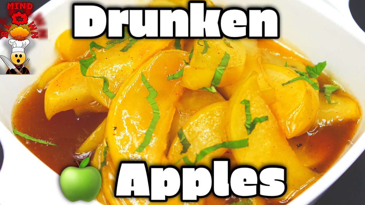 Homemade Drunken Apples YouTube