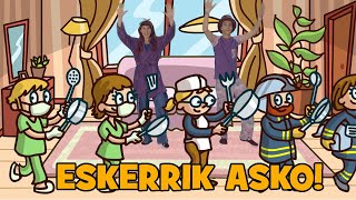Video thumbnail of "Ene Kantak - Eskerrik Asko!"