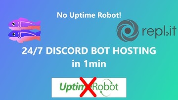 How to host discord bot 24/7 in 1 minute | Glitch | Repl