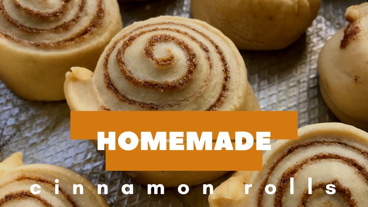 RECIPEHow to make cinnamon rolls (without a mixer ) YouTube