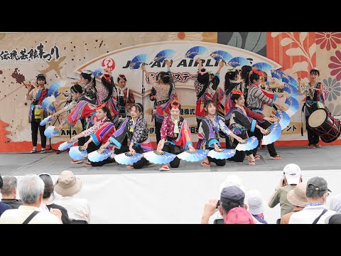 20230916成田伝統芸能まつり 1日目「宮城大学 娘すずめ。」花咲町ステージ