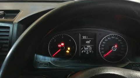 VW Transporter T5 2012 service reset