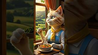 Cozy Country Cooking… with a Cat! 🐾🍲 #cat #funny #cats #funnycats