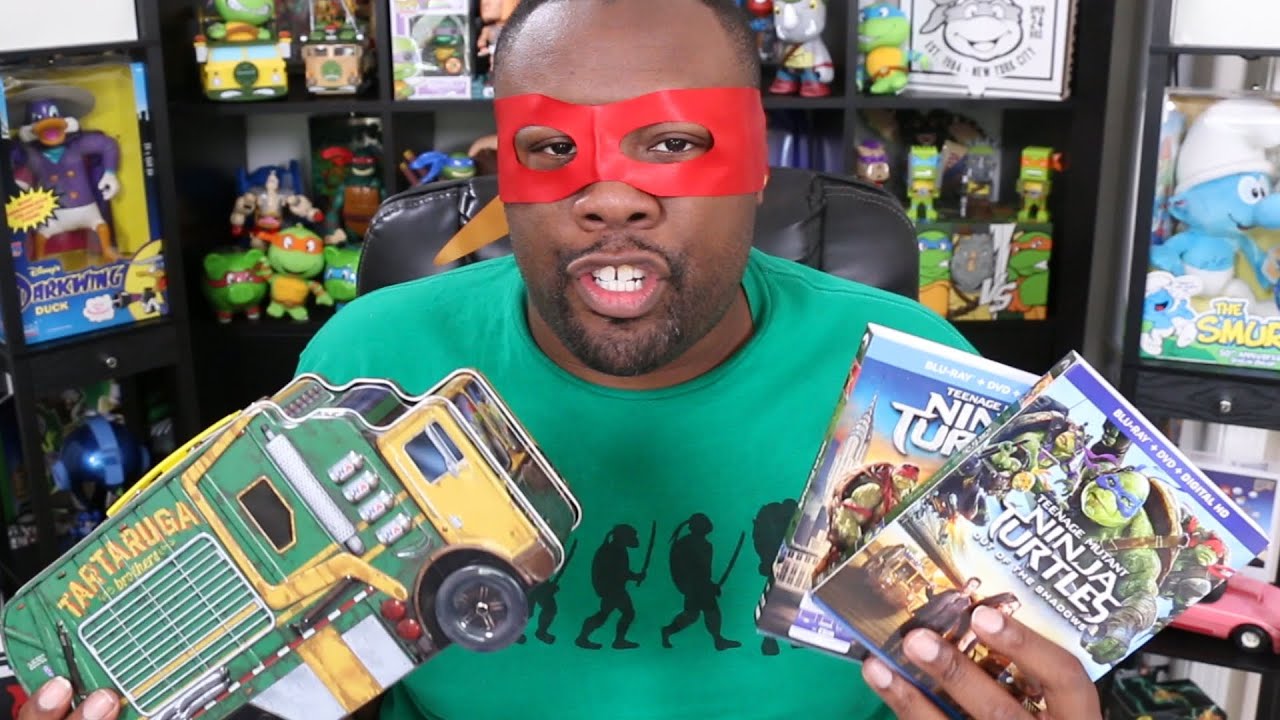 NINJA TURTLES 2 Lunchbox Gift Set DVD UNBOXING 🐢🍕 #TMNT Out of