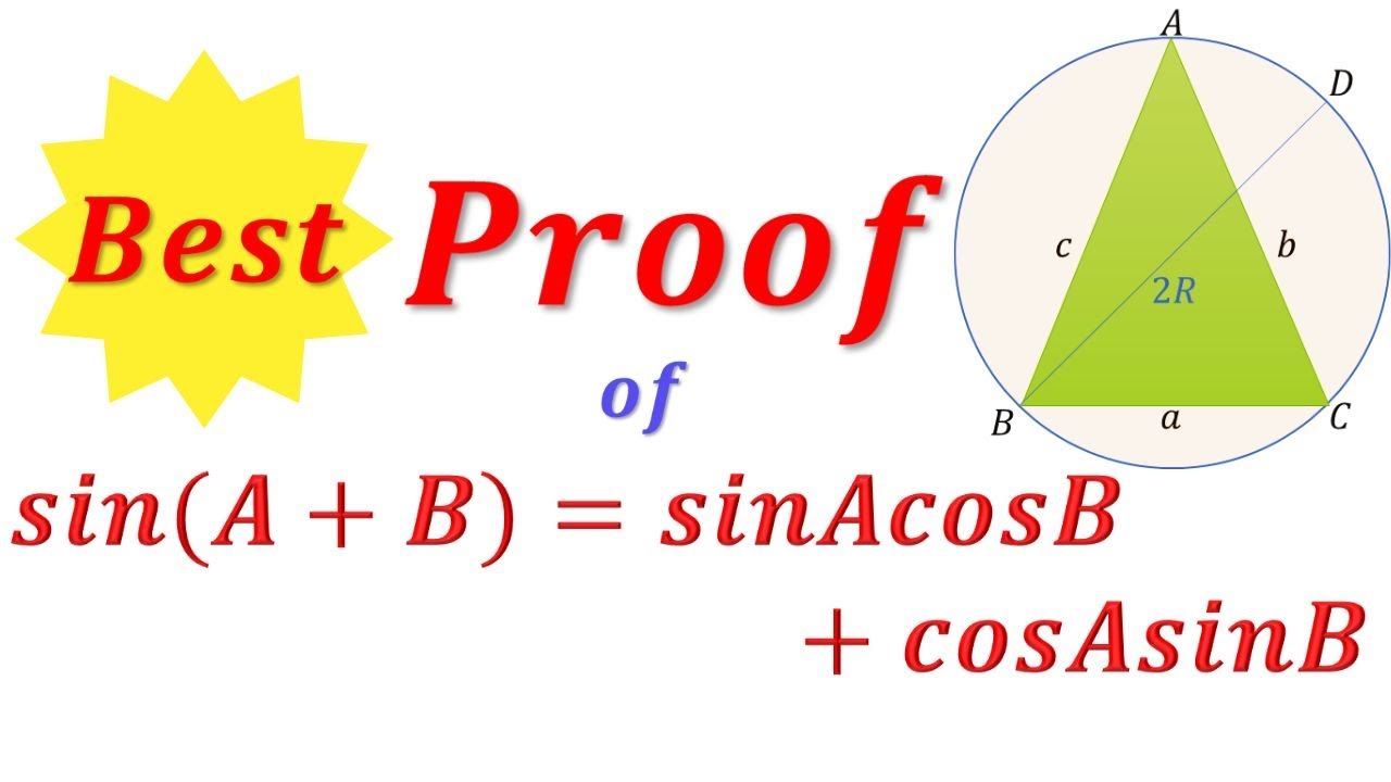 Step by step Proof Of The Sine Addition Formula YOU Won t Forget Step by step Proof Of The Sine Addition Formula YOU Won t Forget