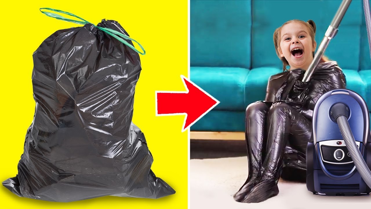 12 CRAZY YET USEFUL HACKS WITH PLASTIC BAGS