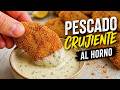 Merluza CRUJIENTE al HORNO sin FREIR