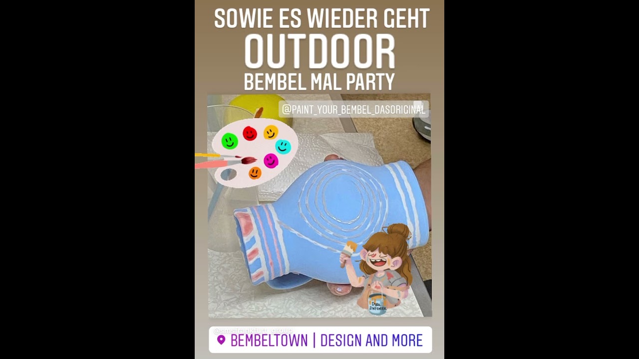 BEMBEL PARTY - Das einzige original Bembel Mal-Event www.Bembel-Party.de