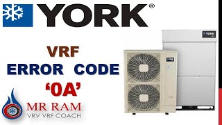 YORK VRF ALRAM CODE 0A (ENGLISH)