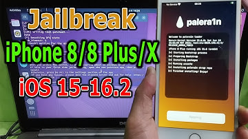 Cách Jailbreak iPhone 8/8 Plus/X iOS 15-16.2 trên Windows