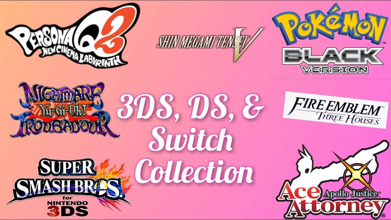 My DS/3Ds & Switch Game Collection 2022 - YouTube
