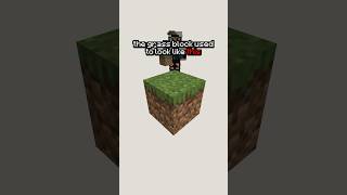 Craziest Grass Block FACTS 😨 #minecraft #shorts