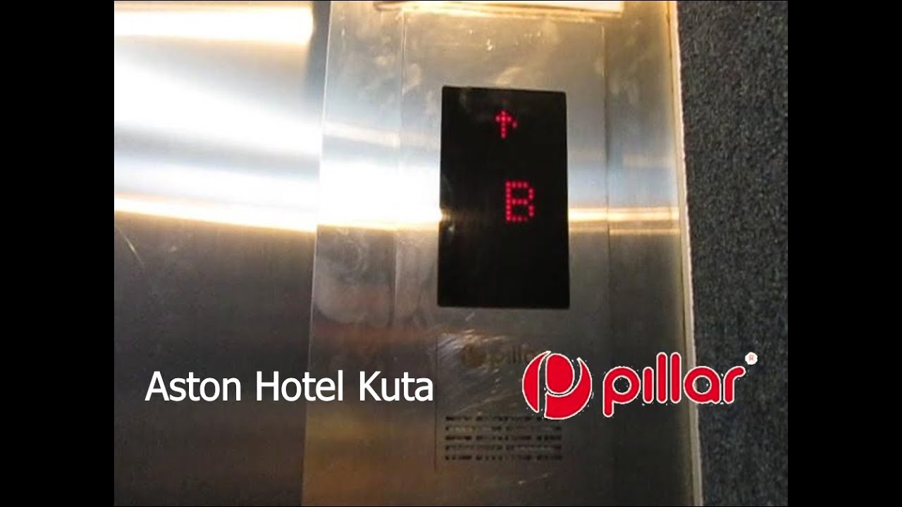 Pillar Traction Service Elevator at Aston Kuta Hotel, Bali