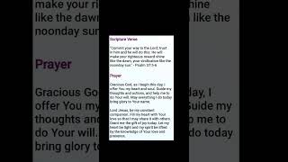 #MorningPrayer 🙏❤️#saturday #May172025 #fypage